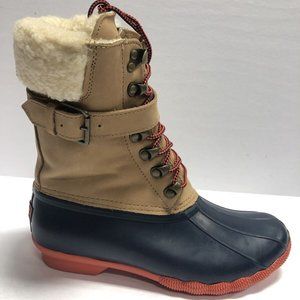 Sperry Women’s Shearwater, Waterproof Winter Boots, Size 6.5M